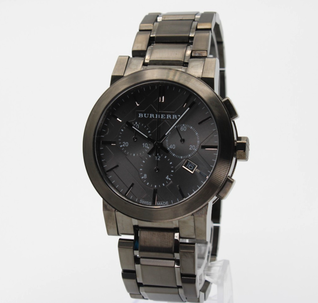 BURBERRY The City BU9354 Dark Gray Men’s Watch 42mm