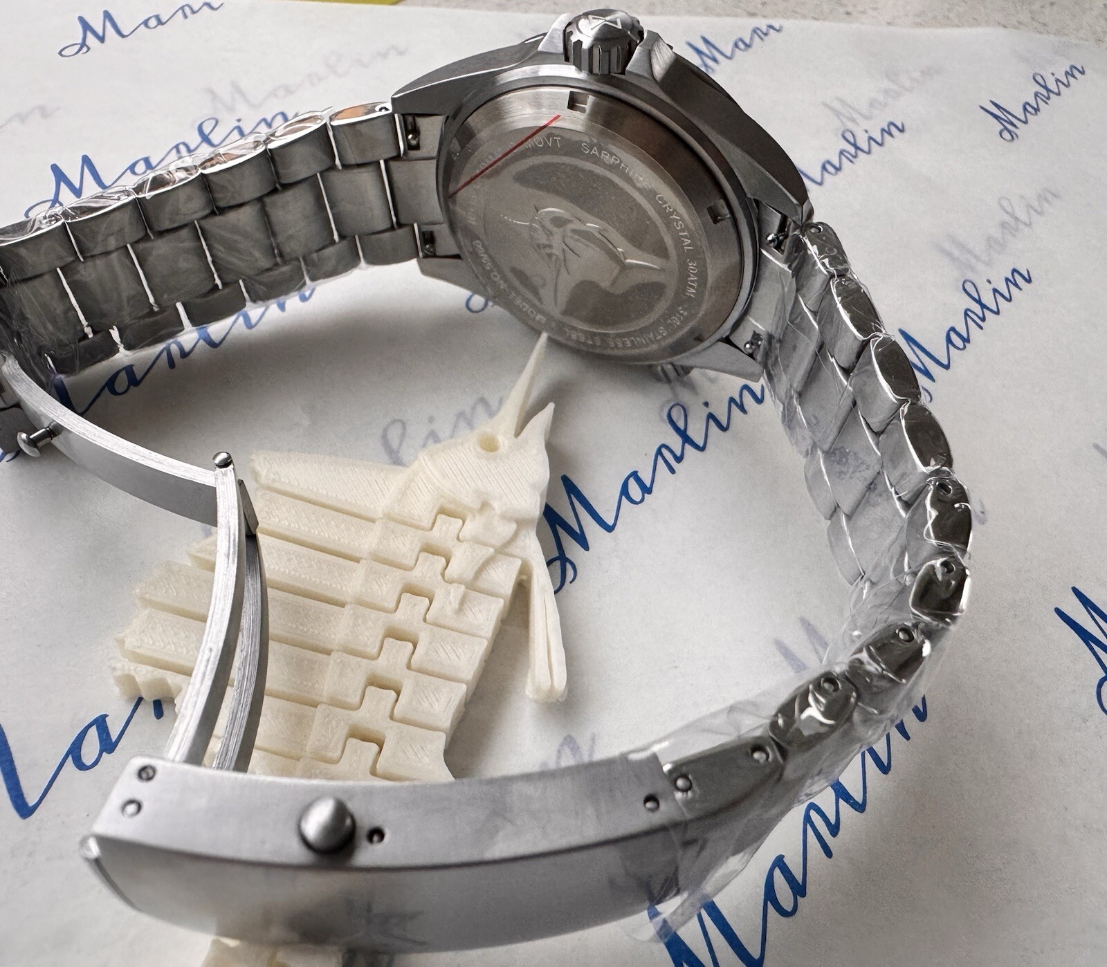 Diver watch DAY-DATE Mens 43mm 300m Sapphire BGW9 SCREW DOWN CROWN 🐟 RRP £500