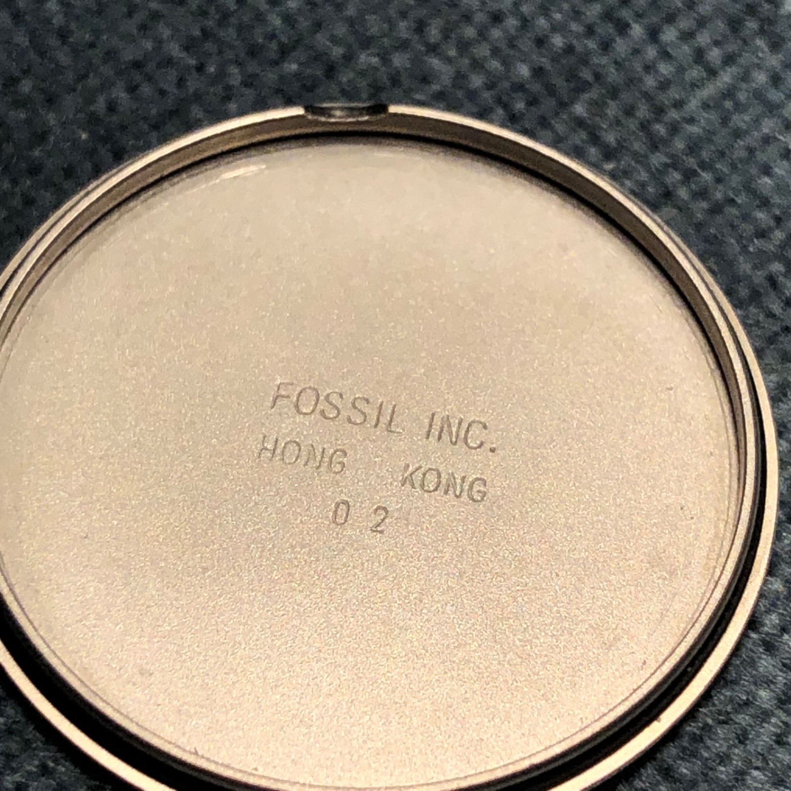 FOSSIL Watch jr -8309 Round Dial, Red 1 jewel Rhonda Swiss Parts – PARTS REPAIR