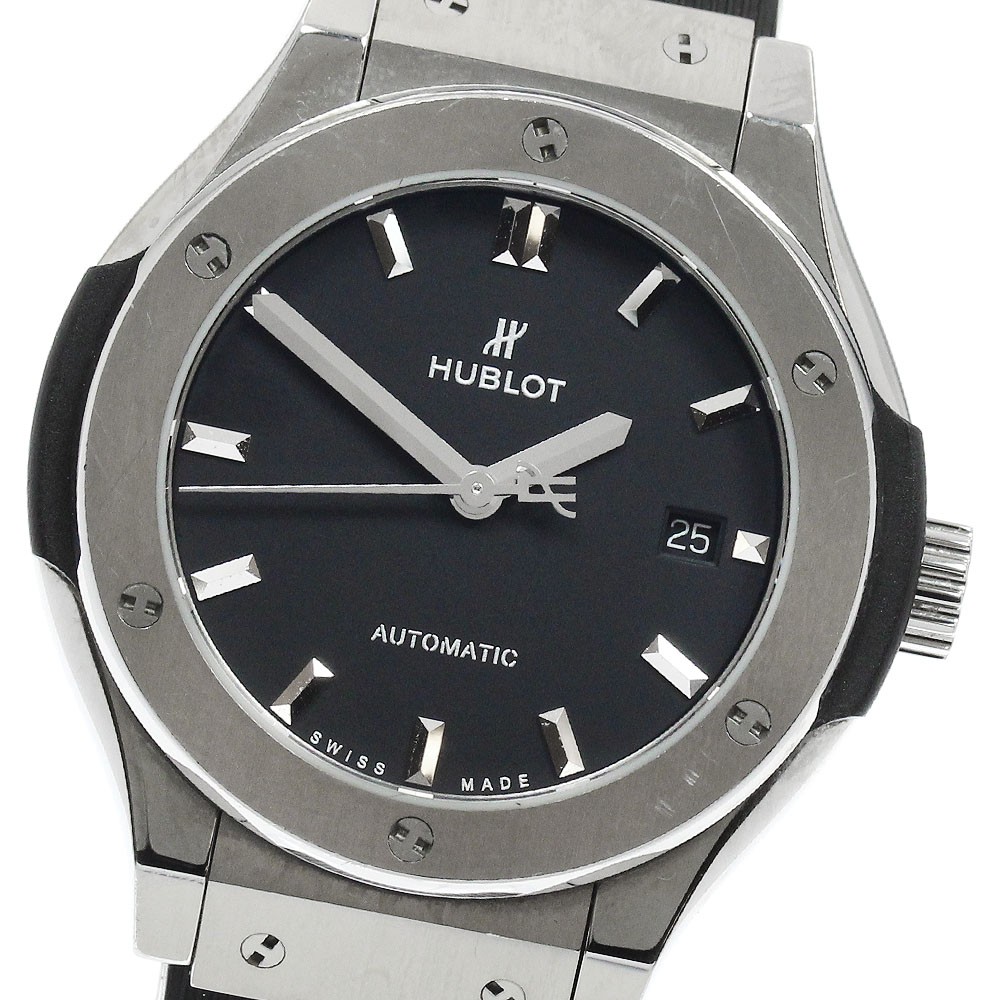 HUBLOT Classic fusion 582.NX.1170.RX Date black Dial Automatic Ladies_955059