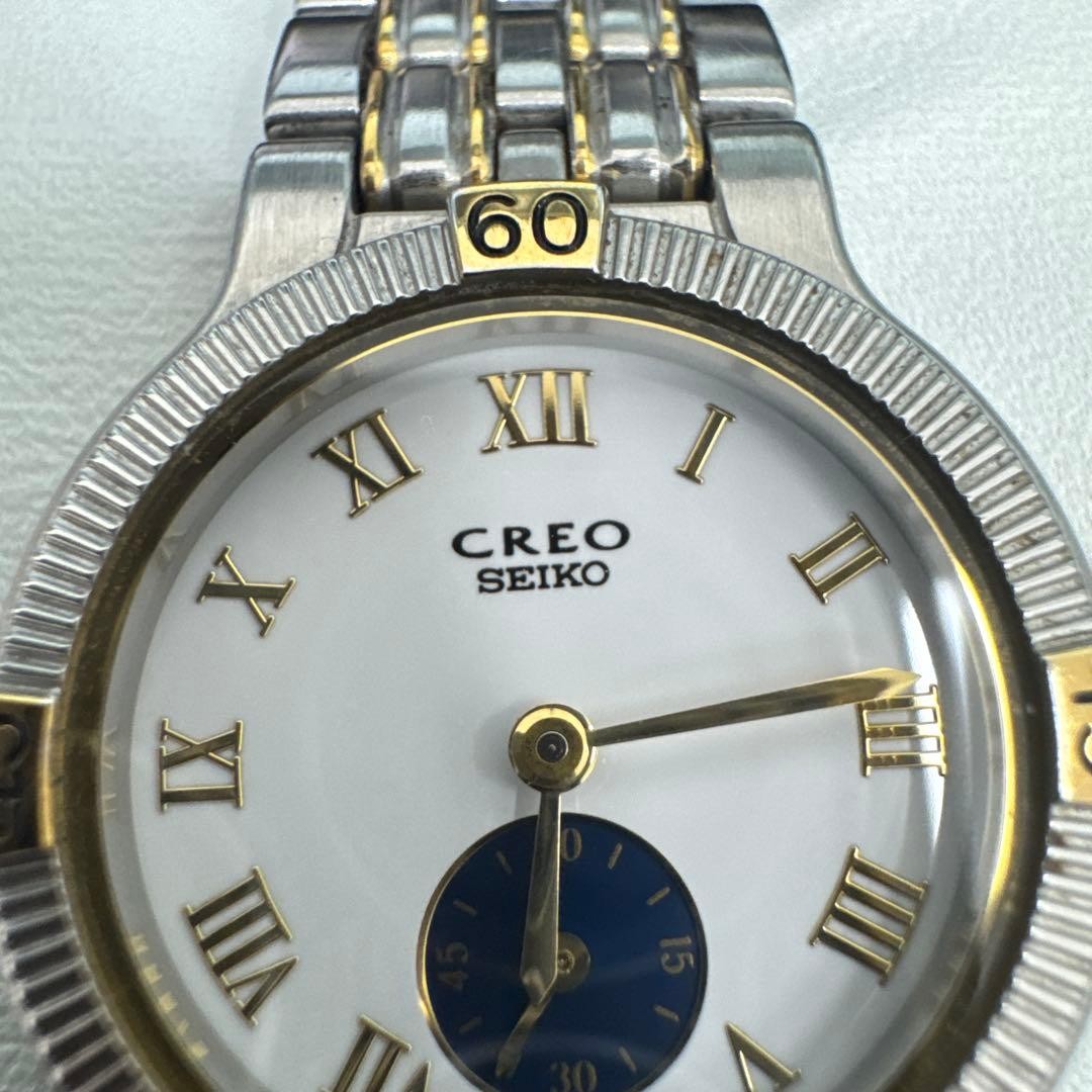 SEIKO CREO Two-Tone Watch [Battery Replaced]