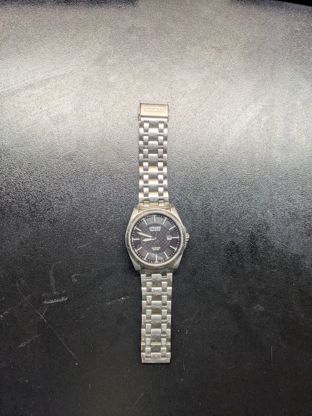 Citizen Corso Eco-Drive Grey Dial Men’s Watch BM7100-59H (needs new band)