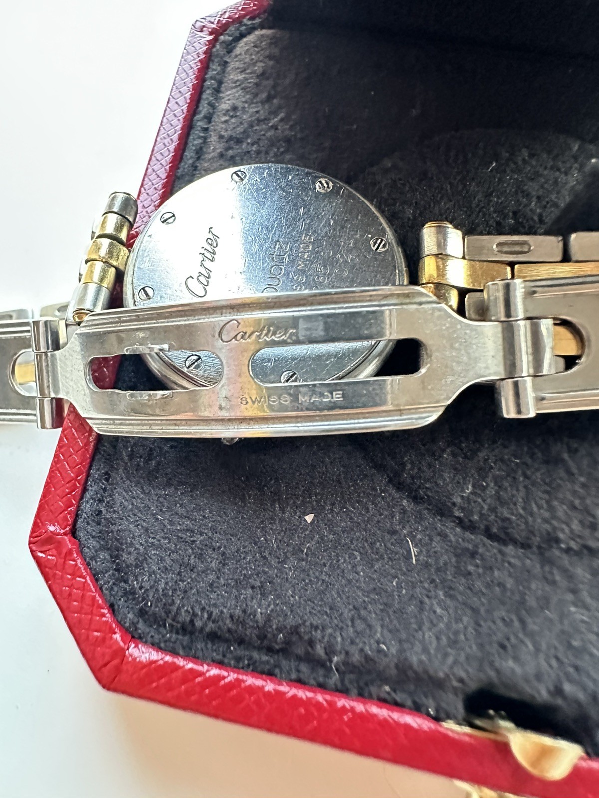 Cartier Panthere Vendome Small Vintage watch stainless steel 18k gold 12851