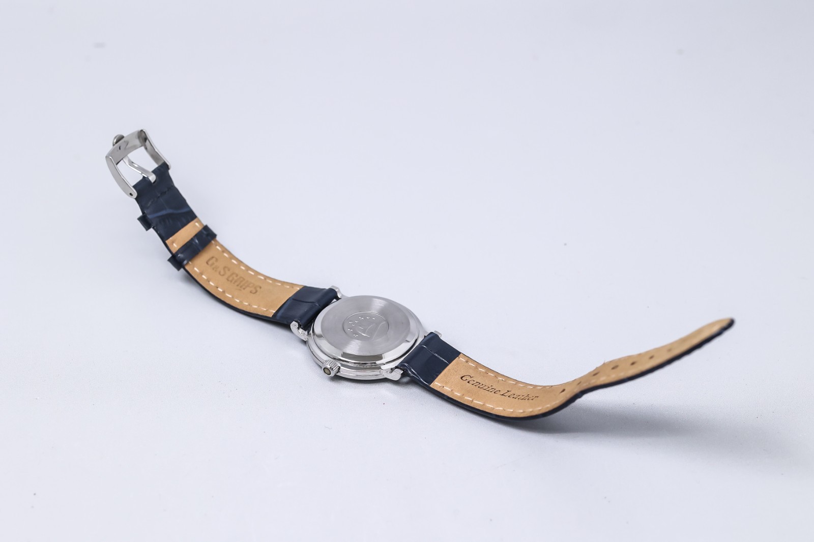 *RARE* Vintage 1975 OMEGA Constellation Cal.1330 Quartz Push Navy Dial 35mm Mens