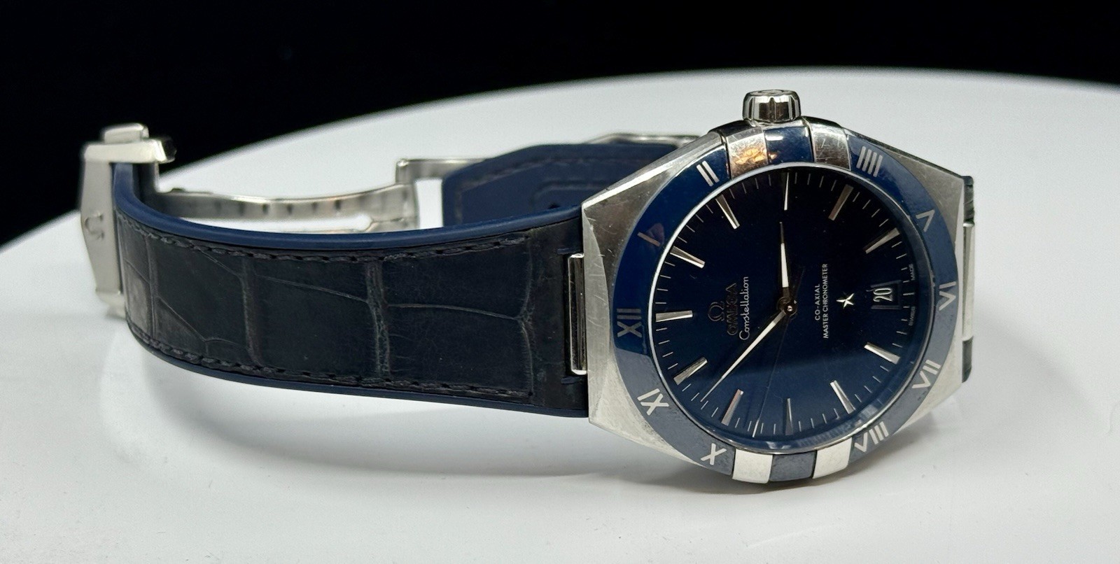 Omega Constellation Automatic Chronometer Blue Dial Men’s Watch