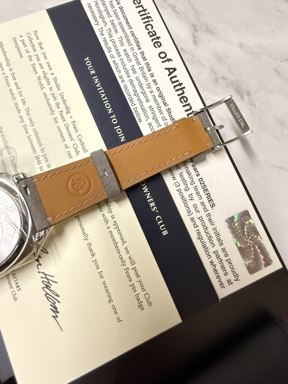 Fears x Studio Underd0g Mimosa 02 Series Watch – Full Set – Unworn – Limited