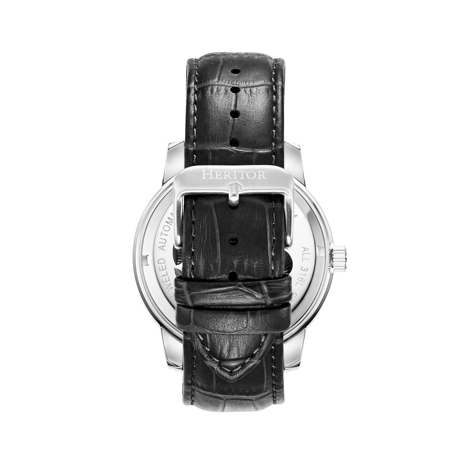 Heritor Emmanuel Semi Skeleton Custom Dial 45mm Wristwatch HERHS3701