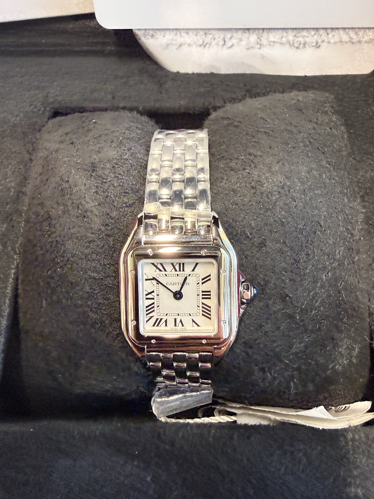 Cartier Panthere Small Model Quartz Stainless Steel Ladies Watch WSPN0013 UNWORN