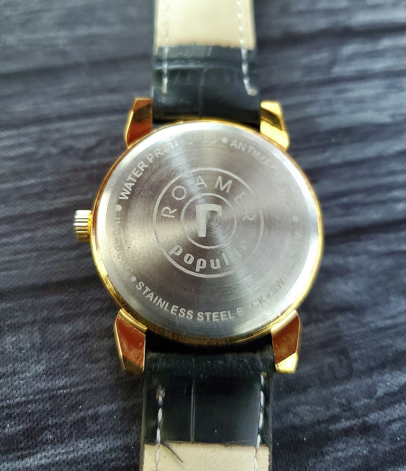 RARE Roamer Brevete Manual Swiss Watch Serviced Runs Great