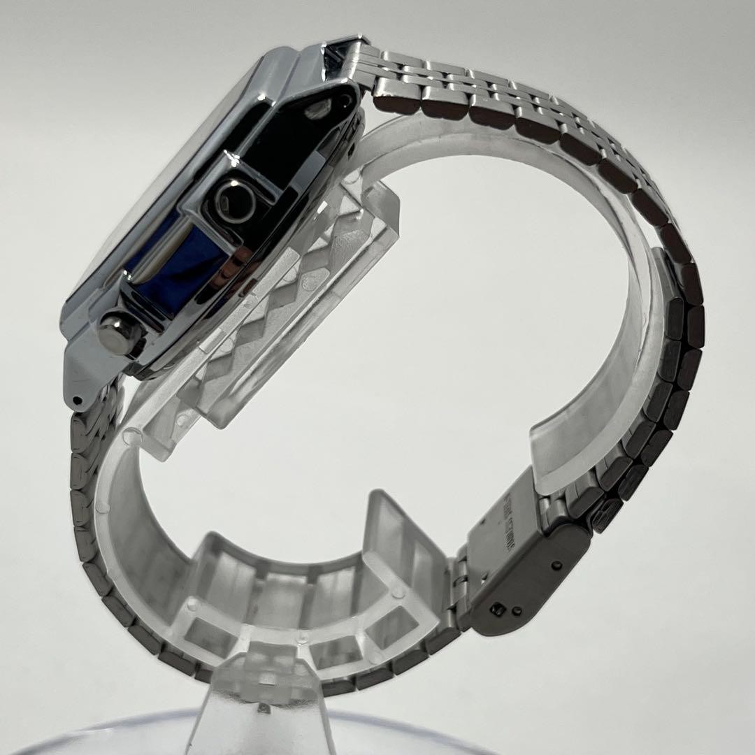 ALBA 10BAR W136-4A20 Digital Silver Square Y2K Men’s Watch