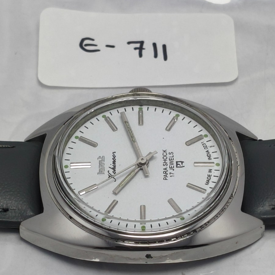 HMT Kohinoor 17 Jewels Hand Winding Wrist Watch For Men’s In Working Condition