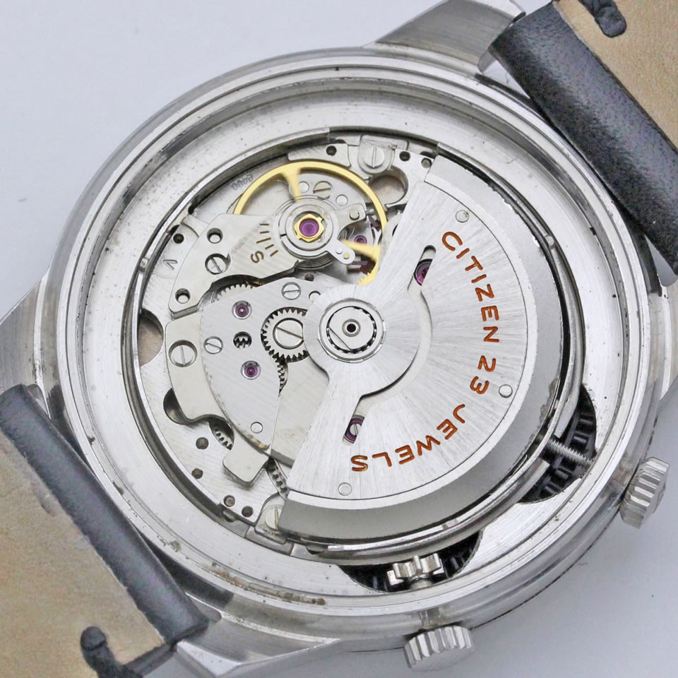 Citizen Log Master Ref.AUOS 52401-TA Citizen Log Master Rotating Inner Bezel
