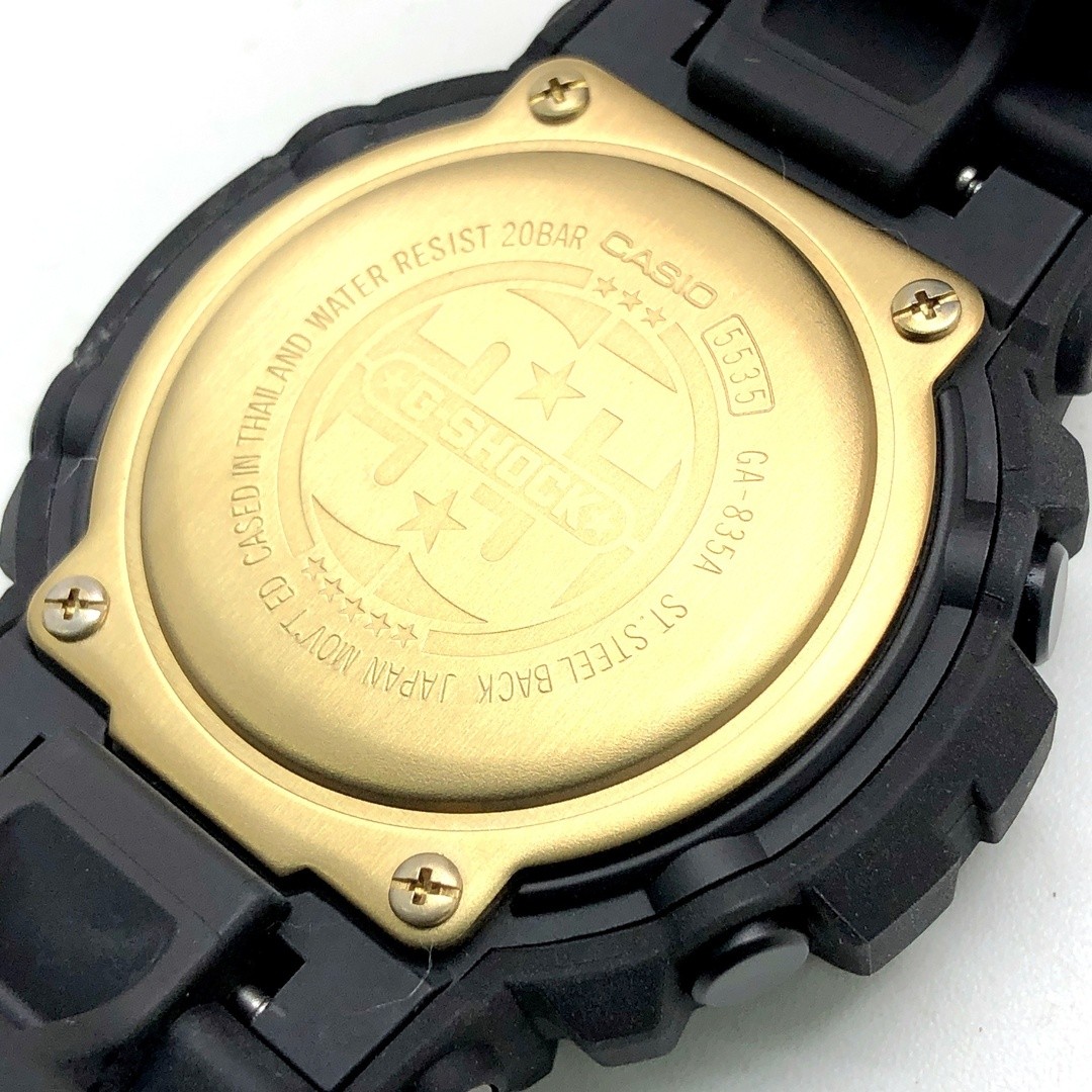 G-Shock GA 835A 1A 35th Anniversary Big Bang Black Big Case Matte Black Ana Digi