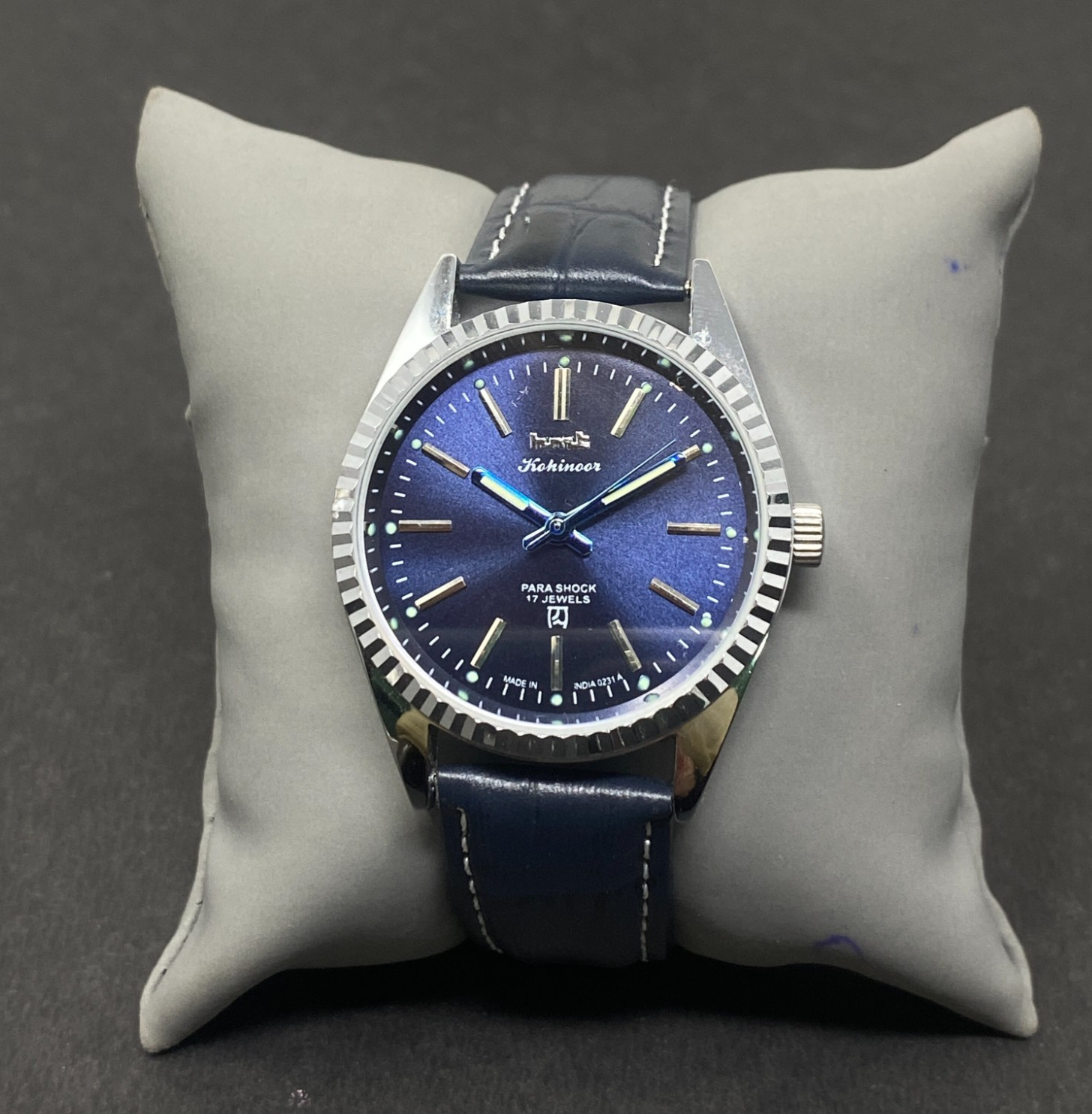 Vintage HMT Kohinoor 17 Jewels Mechanical Hand Winding Men’s Wrist Watch