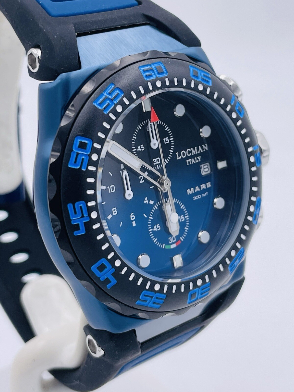 Locman New Sea Chrono 560KKBK/458 WR300M Steel Discounted New