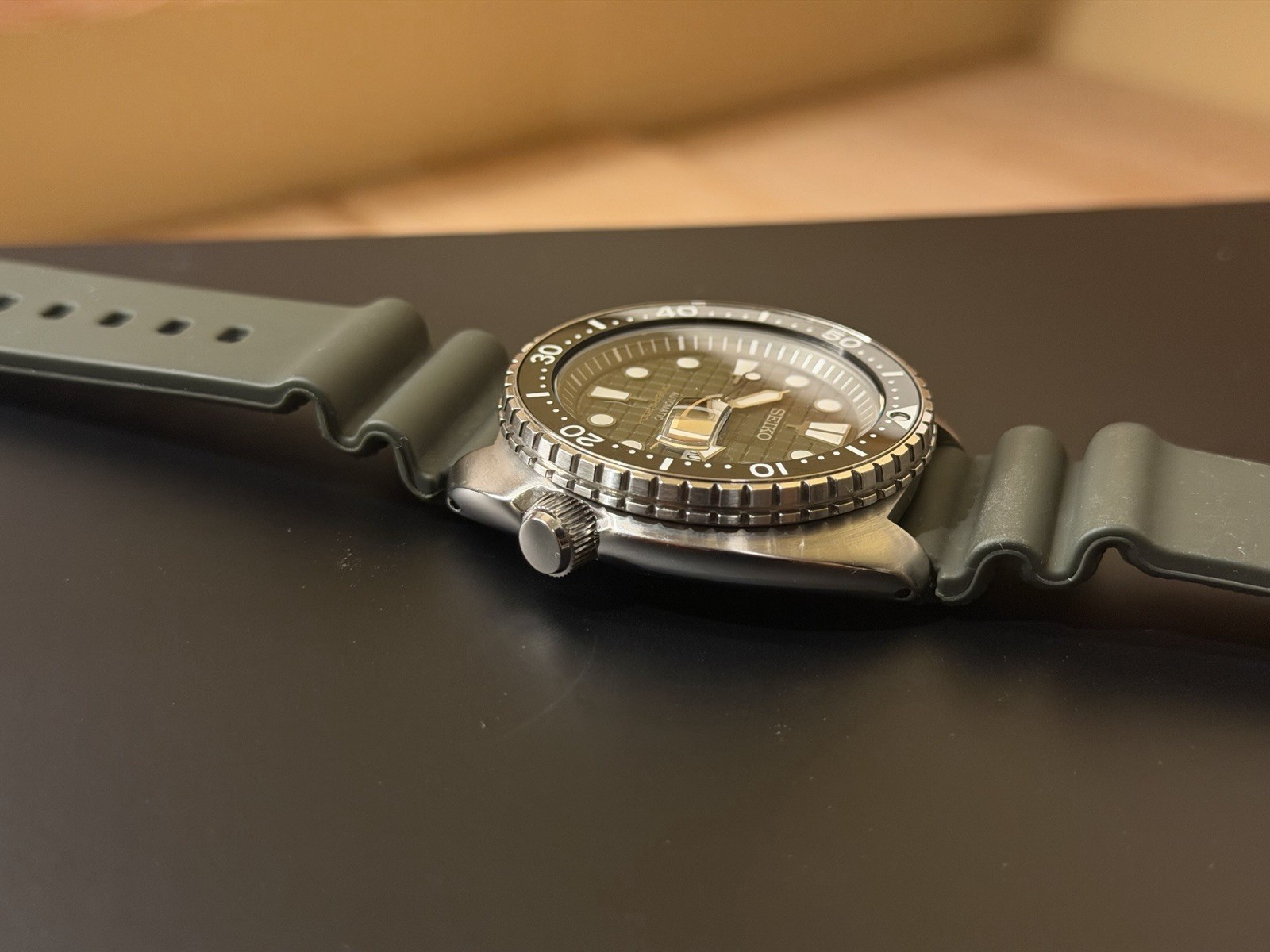 Seiko King Turtle Grenade – SRPE05 Prospex Automatic Diver Full Set Box & Papers