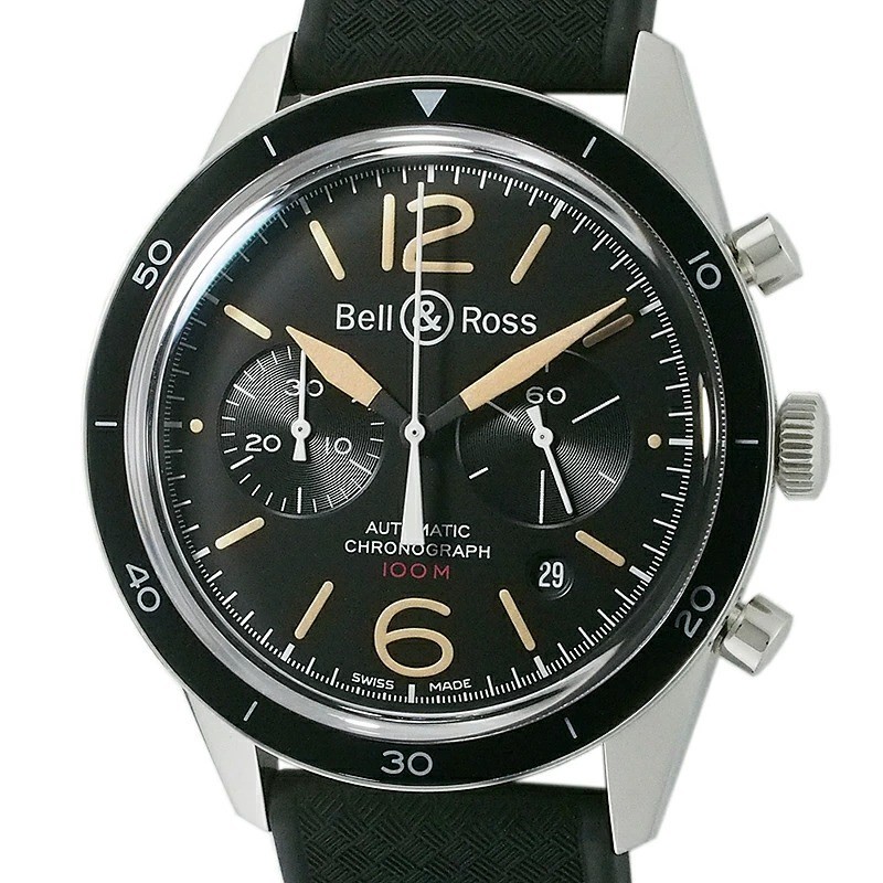 Bell Ross Vintage Sport Heritage Chronograph BR12694SP Automatic Watch