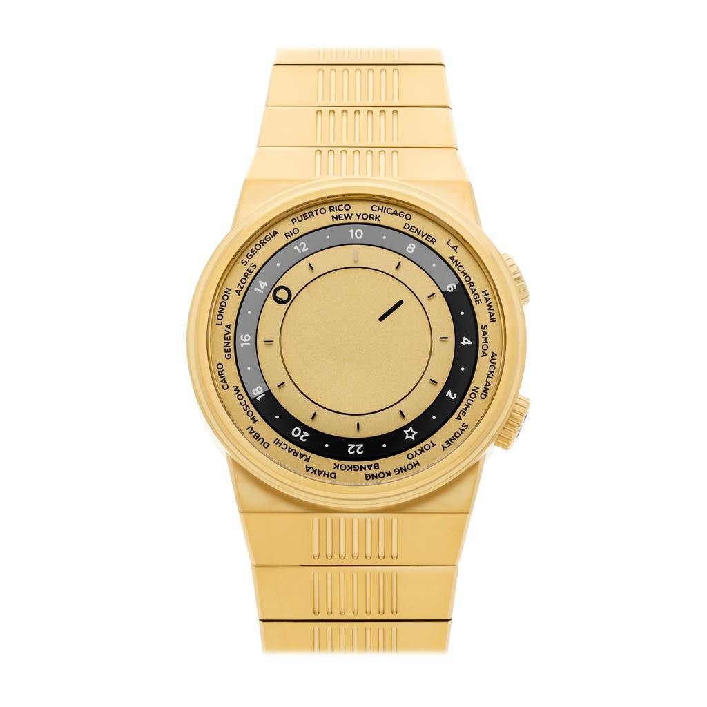 Alterum x Revolution The Worldtimer Grail Watch Yellow PVD 01 ALT 0001 0005