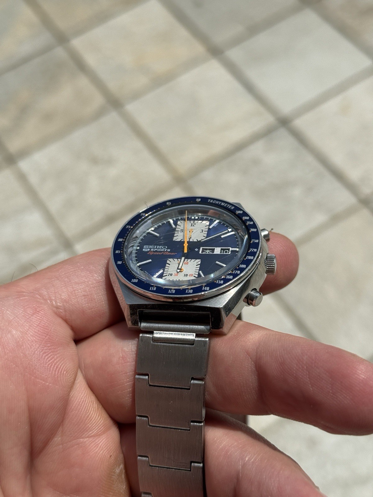 Seiko 6138-0030 Speedtimer “Kakume” Chronograph ‘74
