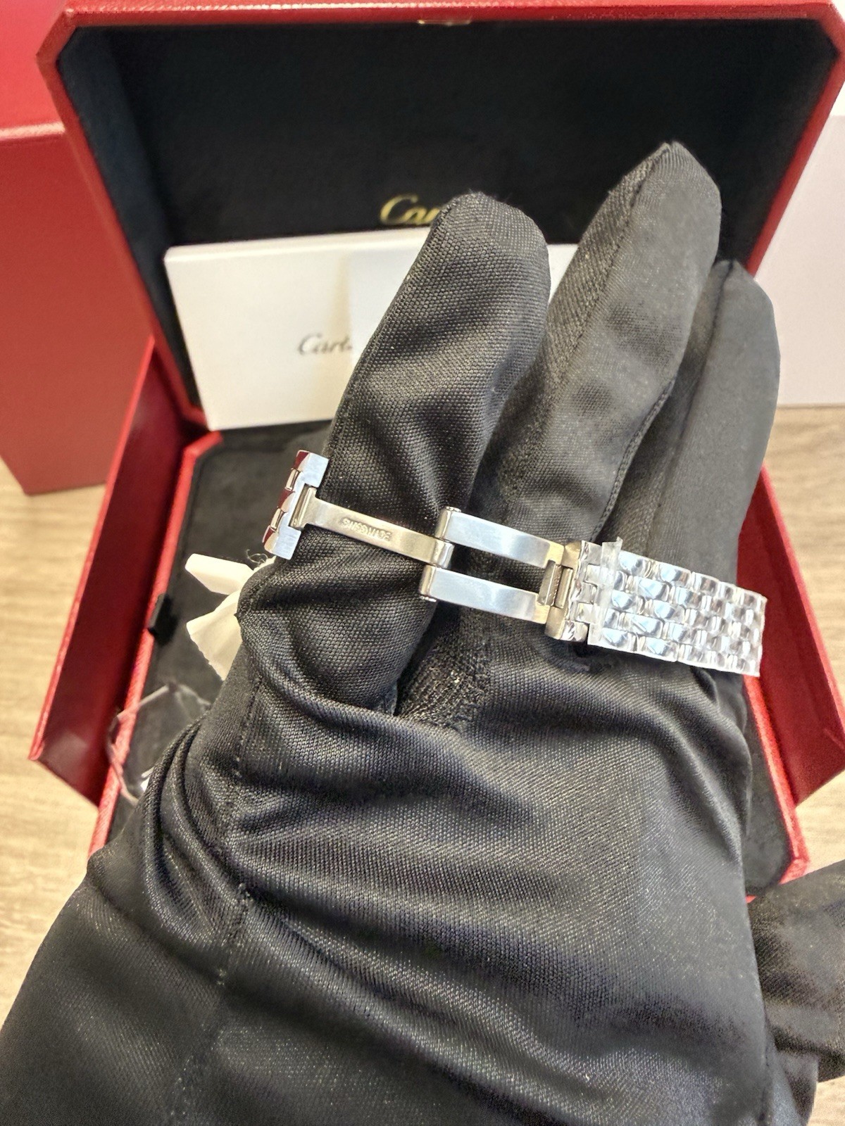 Cartier Panthere Small Model Quartz Stainless Steel Ladies Watch WSPN0013 UNWORN