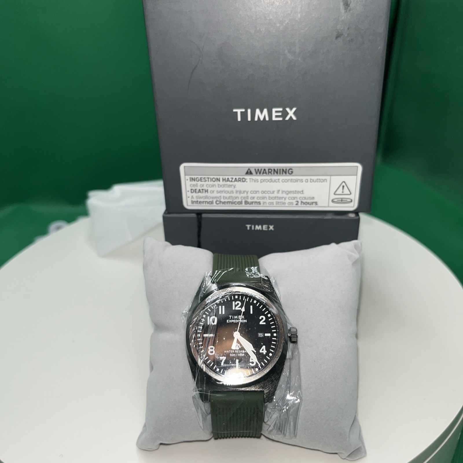 Timex Expedition Capstone Quartz 39mm Silicone Strap Watch TW2Y18000