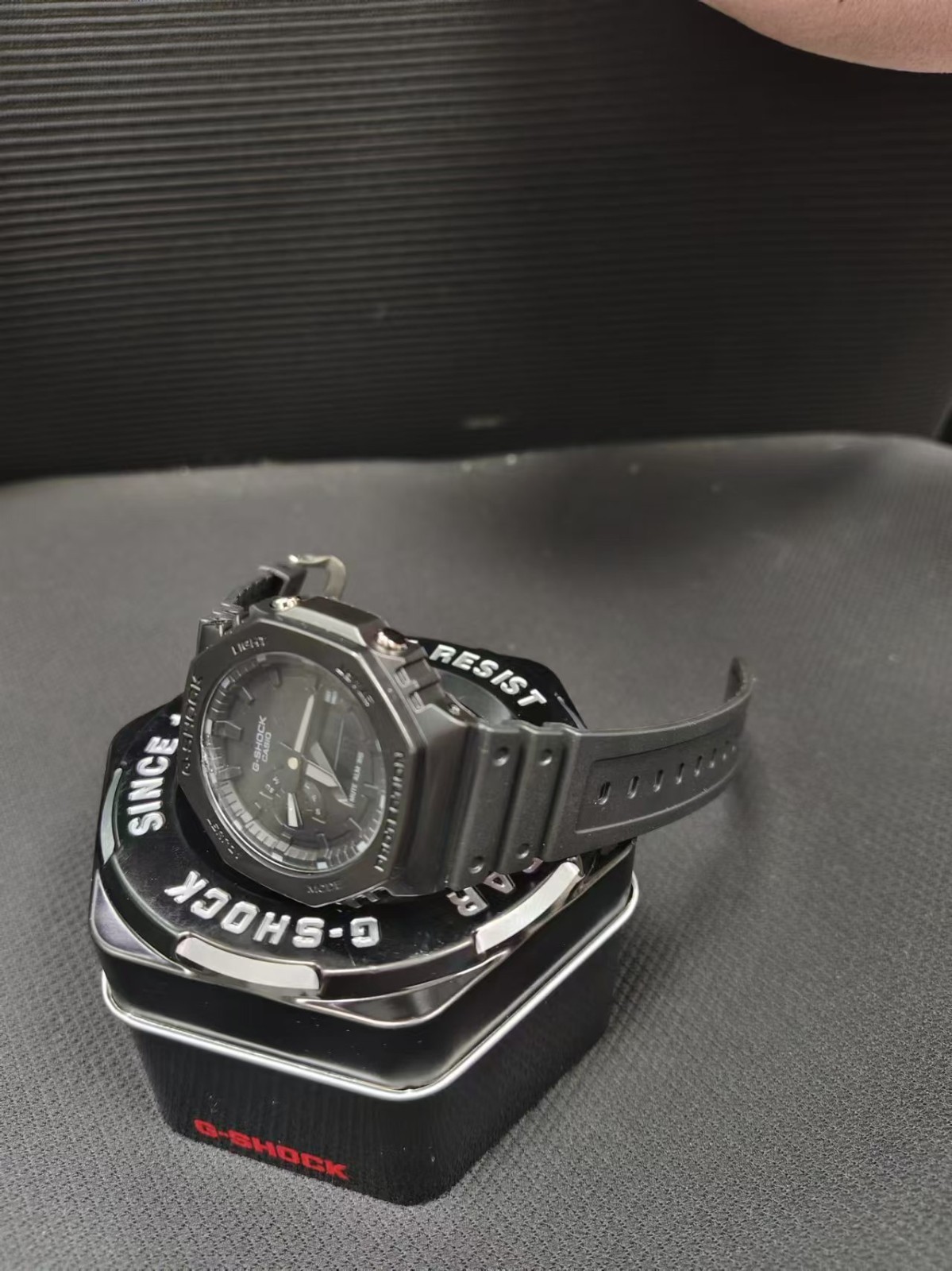 Casio – G-Shock Black GA2100-1A Tough Watch, Analog-Digital men’s watch