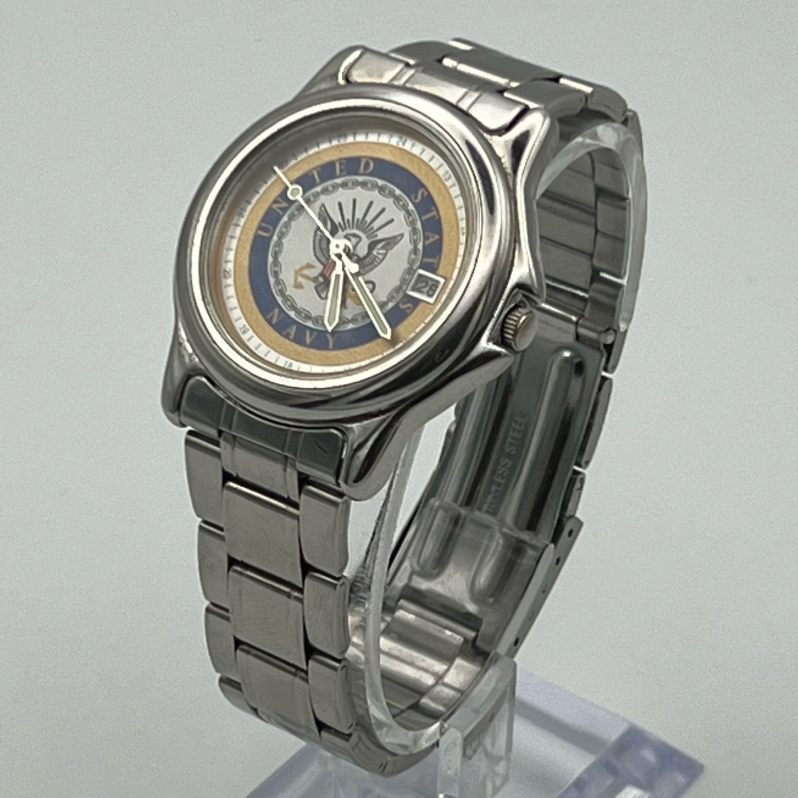 Accutime Unisex Watch United States Navy Collectible Working