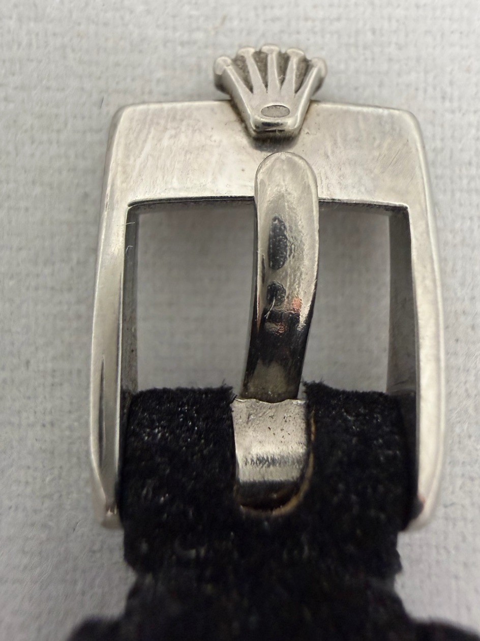 Tudor Chameleon White Gold 18k Gold Watch w ROLEX Crown