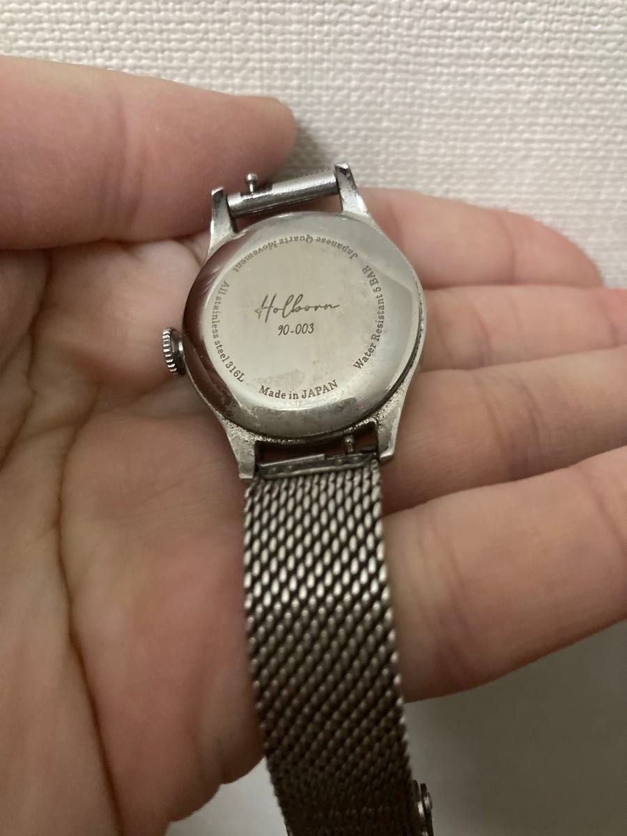 KUOE KYOTO Holborn 90-003 Silver Dial Ladies Small Quartz Classic Watch Tested