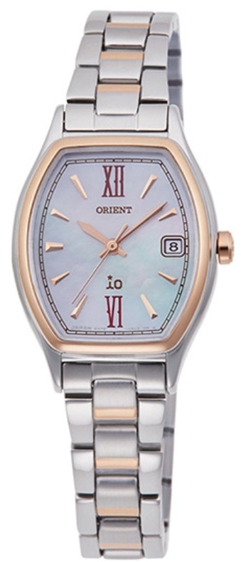 Orient Watch Quartz Solar-Powered Ladys Elegant mother-of-pearl dial