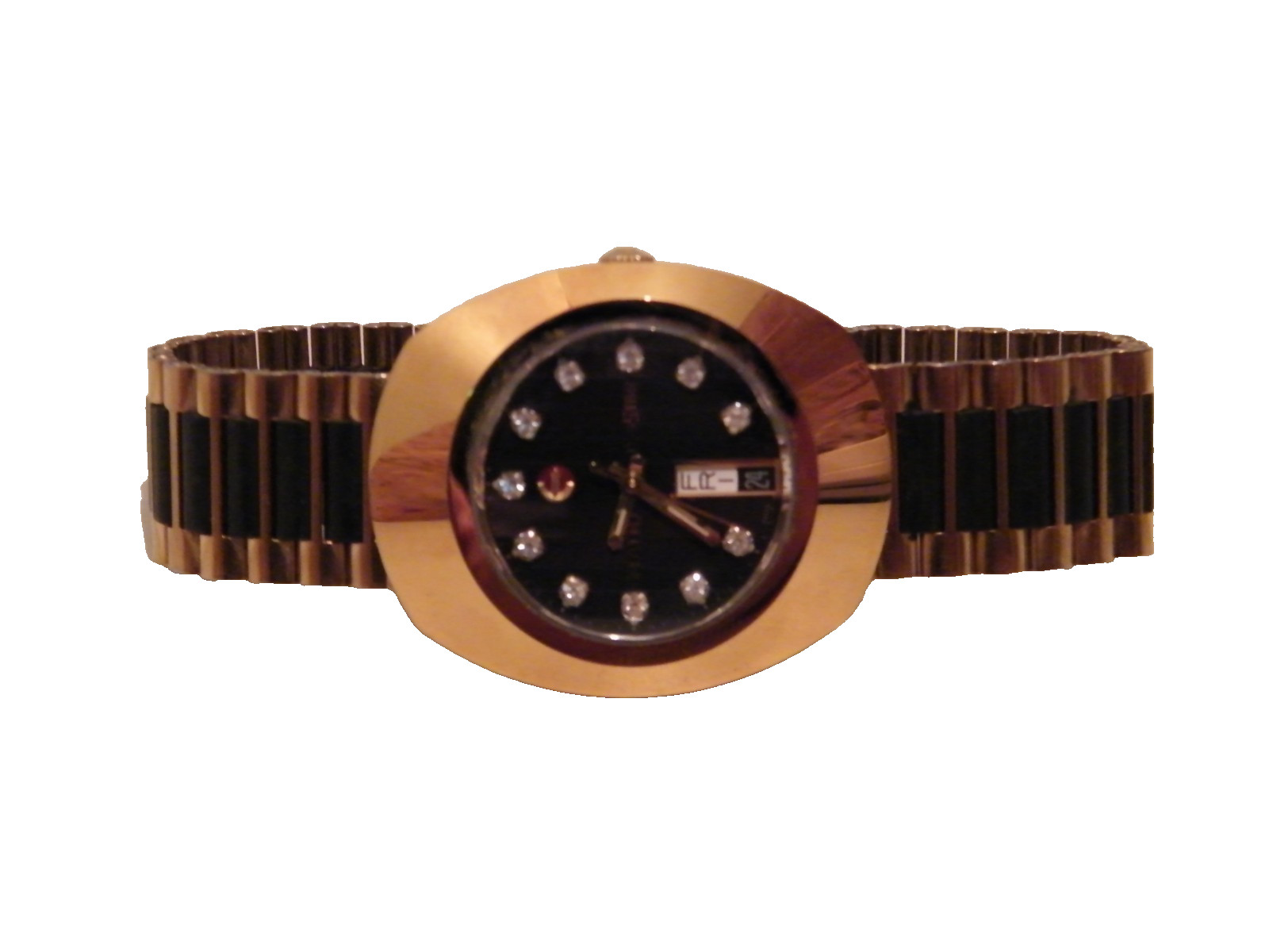 RADO Automatic Diamond Black Dial Unisex Watch ref R12413614