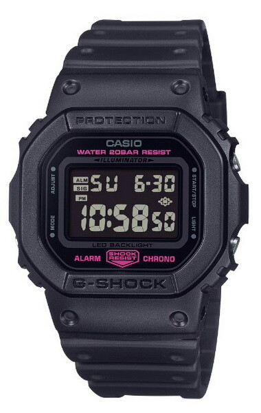 Casio G-Shock DW5600PK-1 Breast Cancer Awareness – Pink Ribbon Campaign Watch