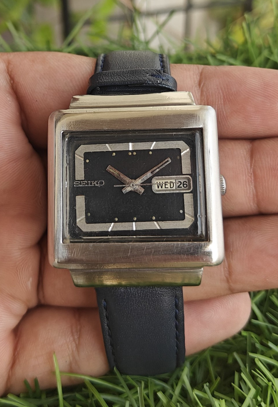 Vintage Seiko 5 Automatic BLACK Dial –1986, Japan-M | Ref 6309| 17 Jewels