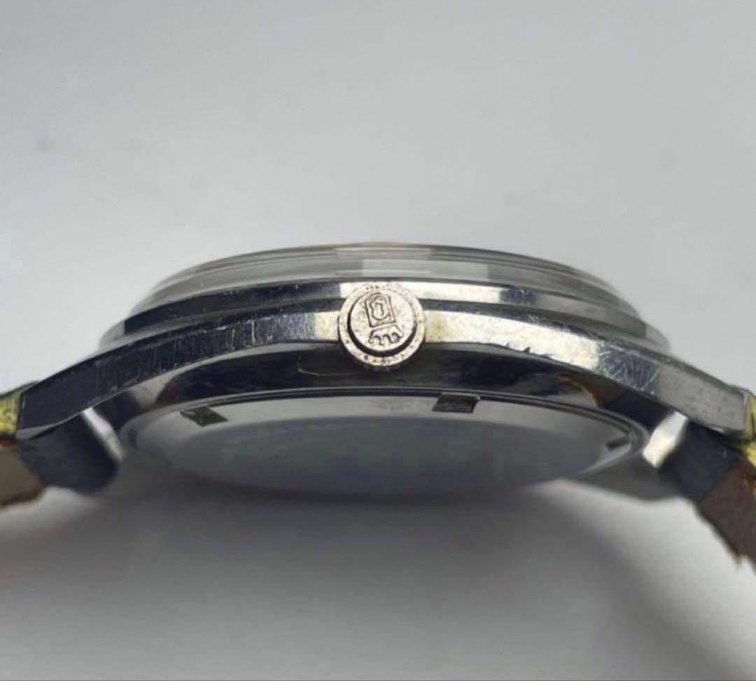 Orient AAA Deluxe Black Automatic Watch 1960s Japan Vintage 073631