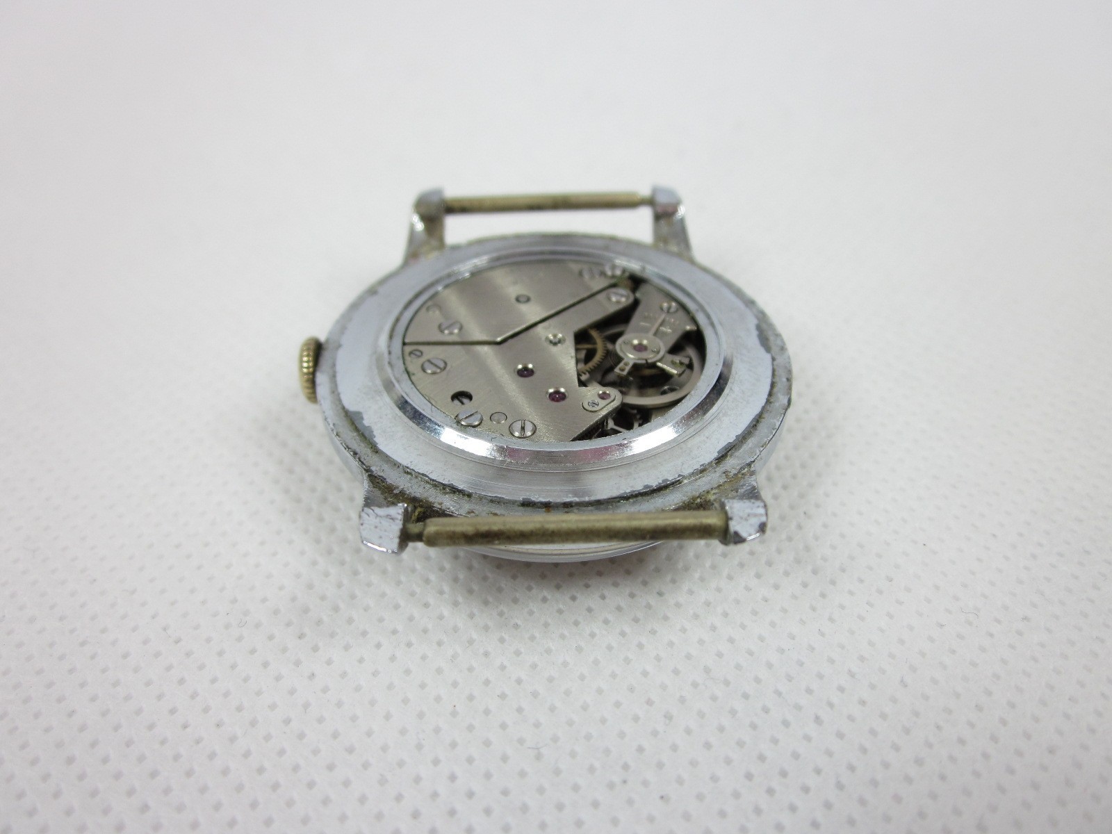 VINTAGE BERMI SWISS MECHANICAL MANUAL MENS WRISTWATCH 38MM WORKING