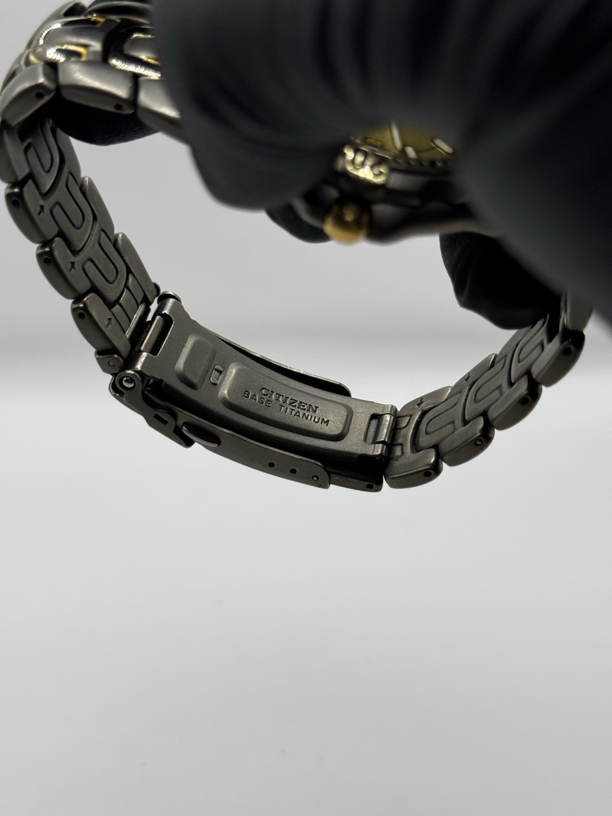 Citizen Titanium Eco-Drive 180 Two-Tone Bracelet 200 Meters Diver Date