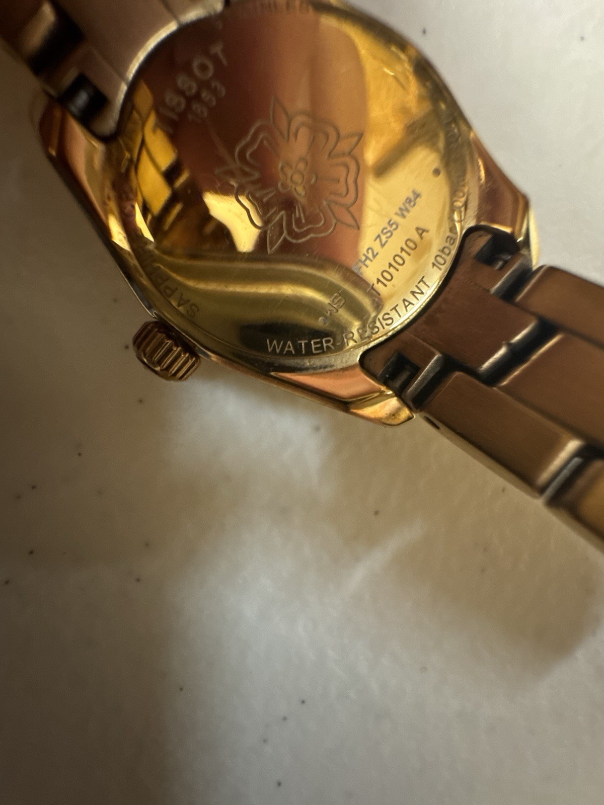 Tissot PR 100 Lady Small Rose Gold PVD Swiss Quartz Watch T101010 A