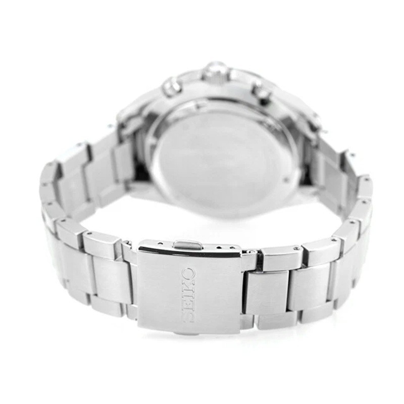 SEIKO SELECTION SBTR041 Stainless Steel Chronograph Quartz Watch 41mm