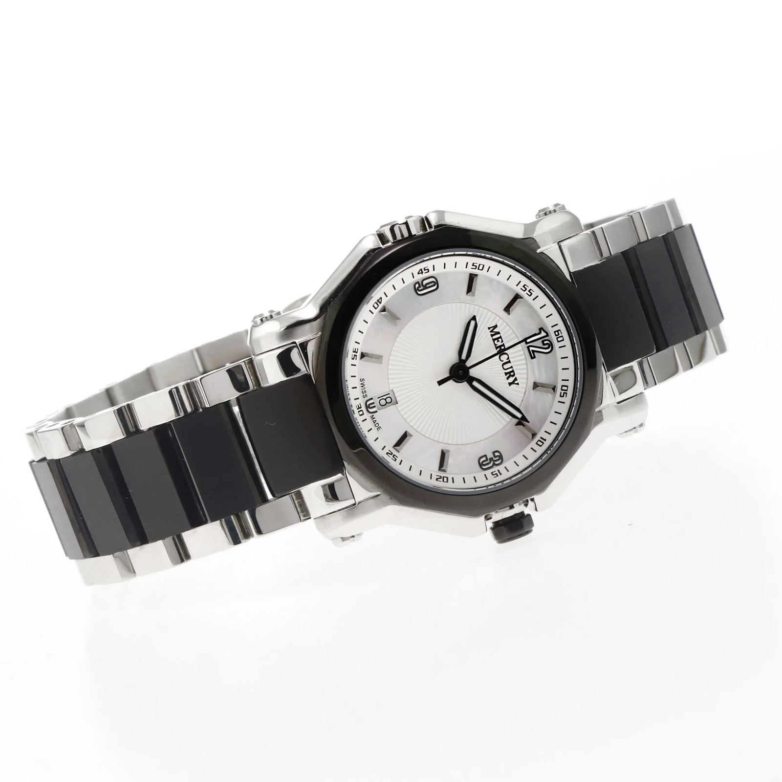 MERCURY – Swiss Watch – ME1080-SB-7 Swiss Quartz 39.50 mm ME1080 30m (3 ATM,