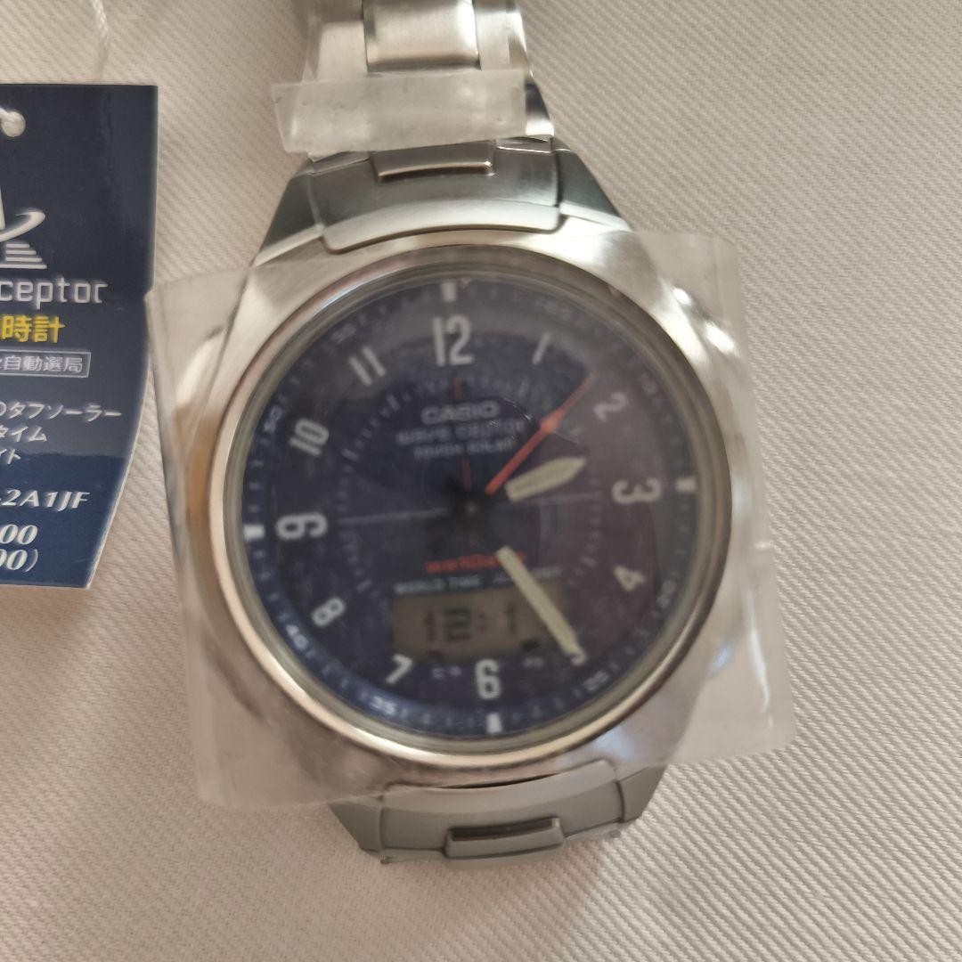 [Mint] CASIO Wave Ceptor WVA-M630D-2AJF Tough Solar RC LED 10ATM SS – From JAPAN