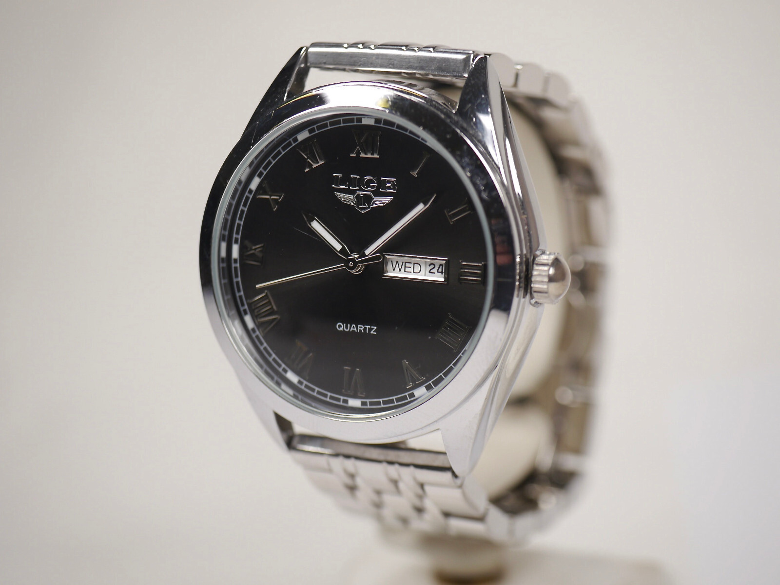 Lige 1853 Dream, 6 1/2in, Day Date, LG9904F-HSJ-DE-XD, 1 23/32in
