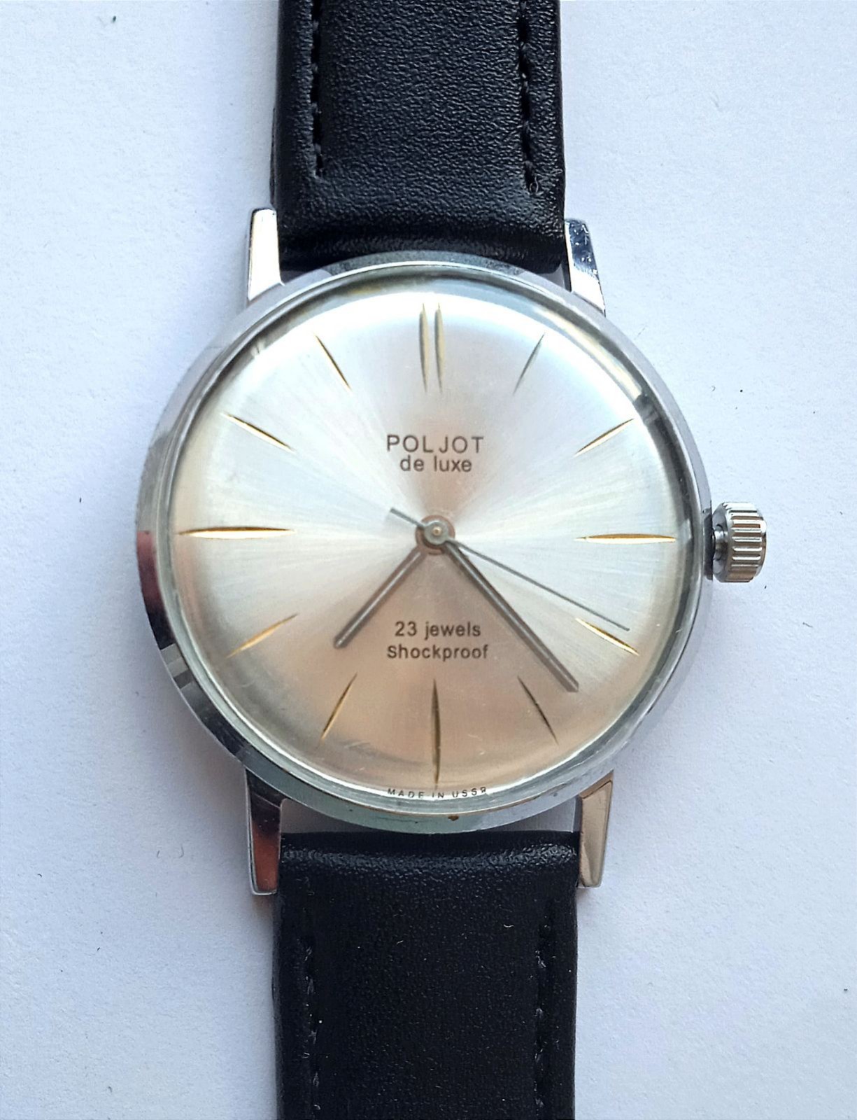 Poljot de luxe 23 Jewels Ultra Slim 2209 USSR Vintage Men’s Watch