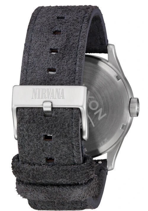 Nixon Nirvana Sentry Leather Band Quartz 42mm Unisex Watch A1418-5274-00