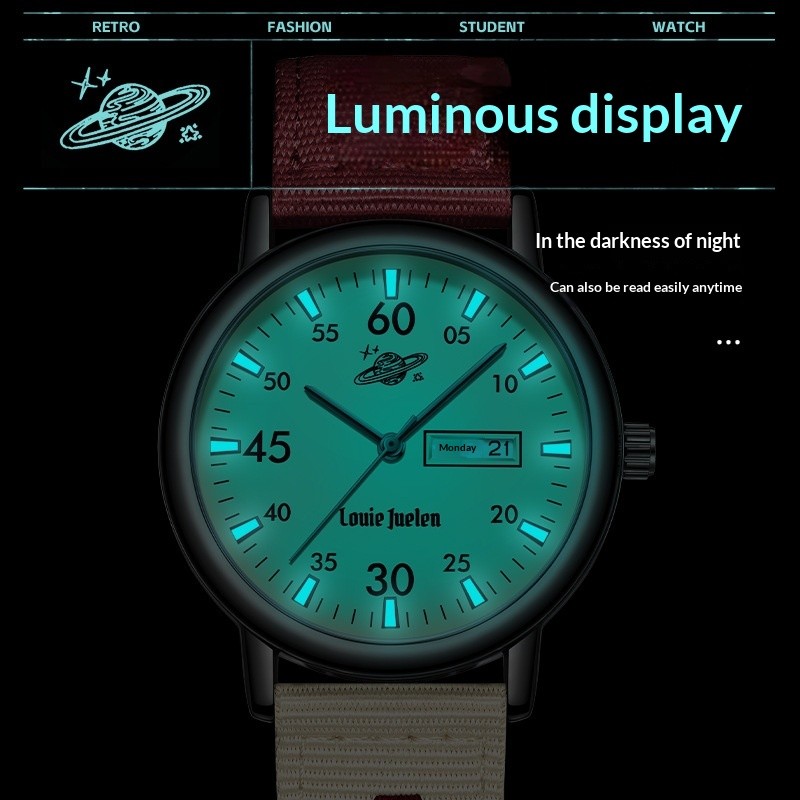 Retro Personalized mens Quartz Watch