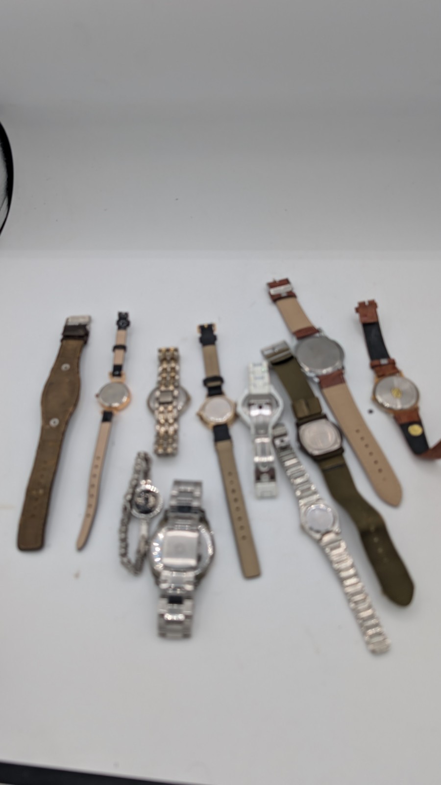 Lot Of 11 various Watches Untested