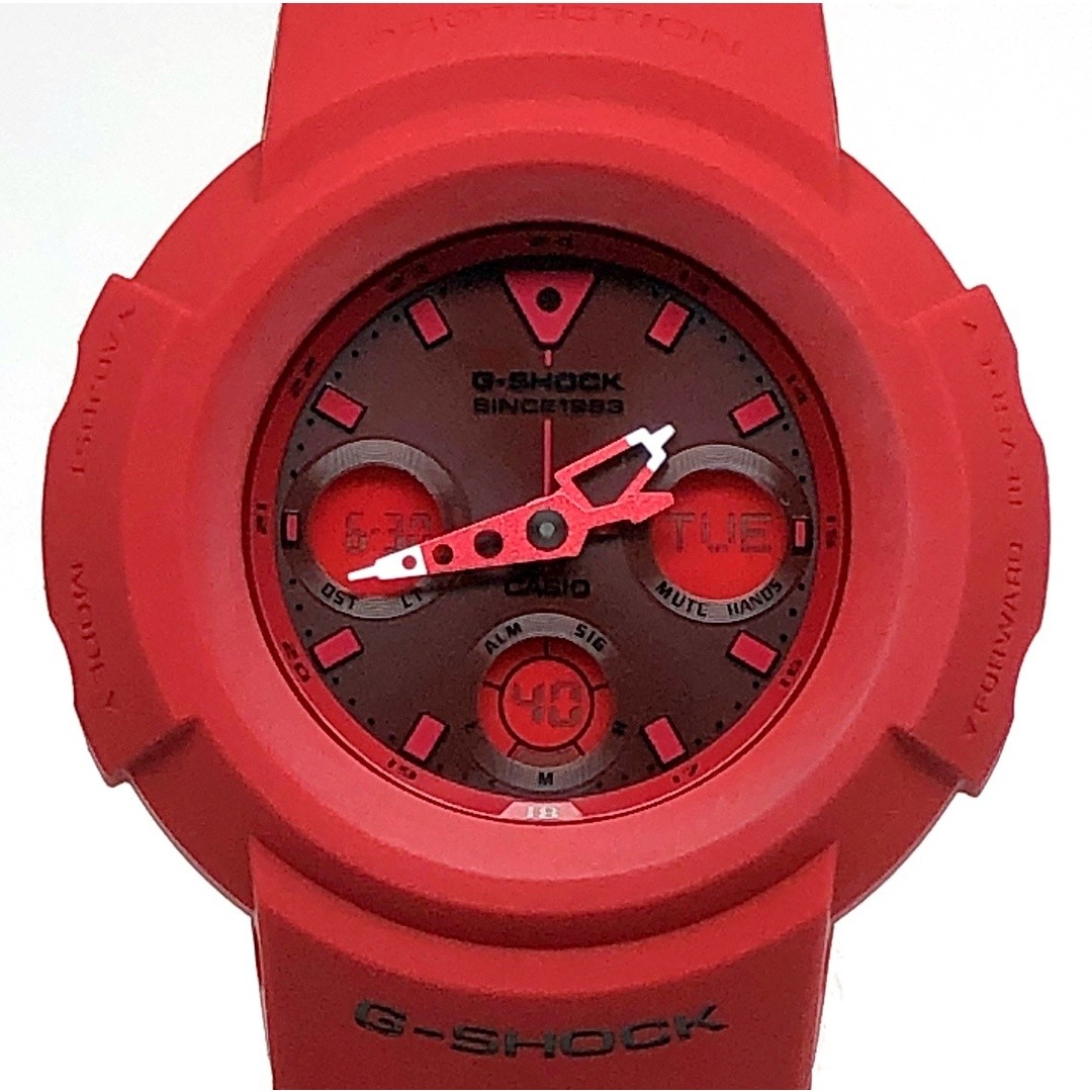 G-Shock AWG M535C 4A RED OUT 35th Anniversary Red Out Matte Finish Radio Solar A
