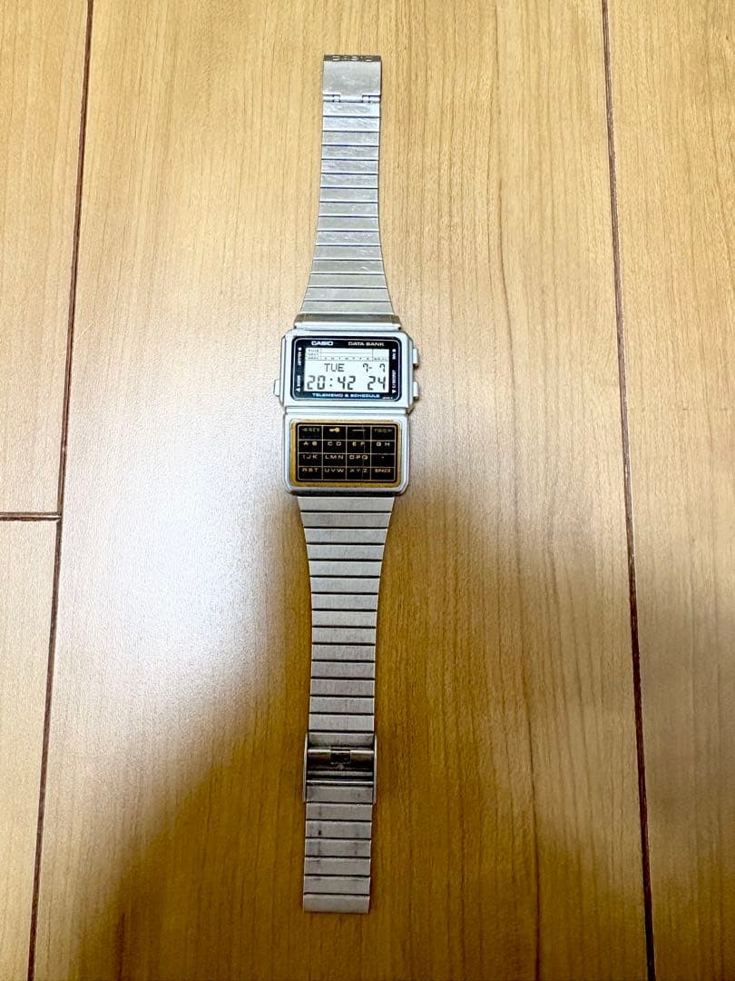 Rare Casio Data Bank DBC-600 Vintage Watch Battery Changed