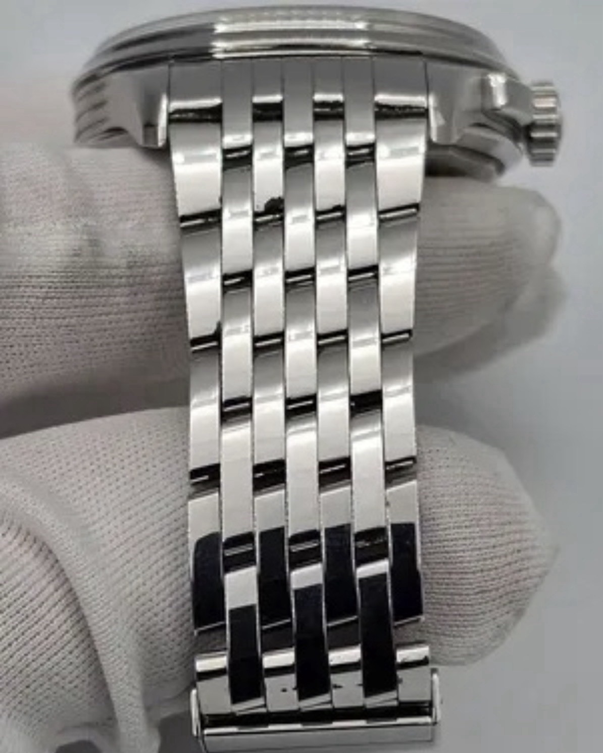 Breitling Premier Chronograph 42MM Silver Dial Steel Bracelet AB0118221G1A1