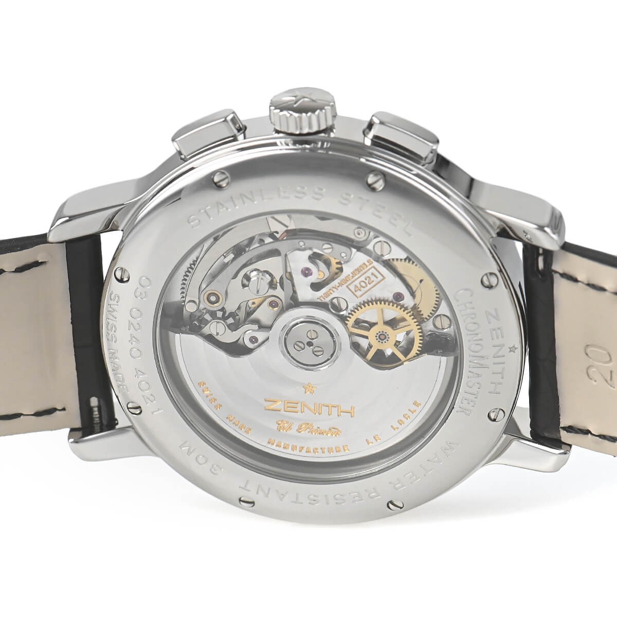 Zenith Chronomaster T Open El Primero Black Dial 03.0240.4021/21.C495 Serviced