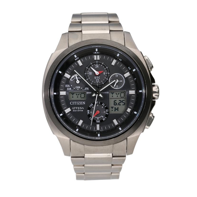 CITIZEN Attesa GN-4W-S Wrist Size 18cm Used Watch #72157